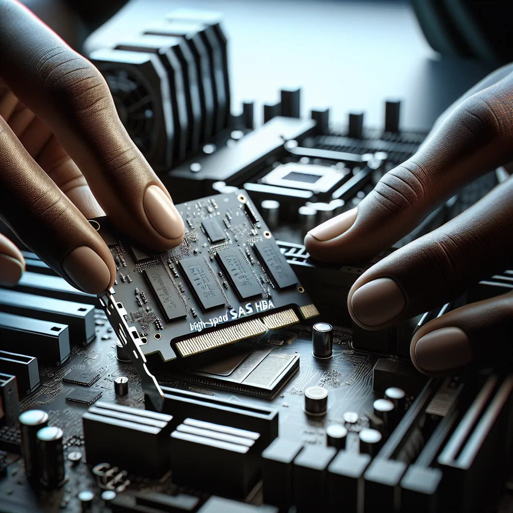 Building a DIY NAS: Can You Use a Server SAS Card in a Regular PC?