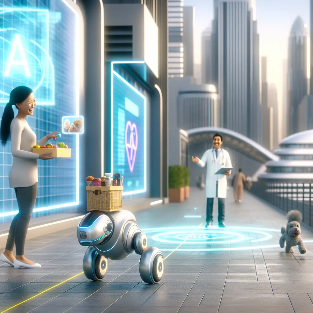 Exploring AI Innovations: From AI Banks to Robo-Dogs Delivering Food
