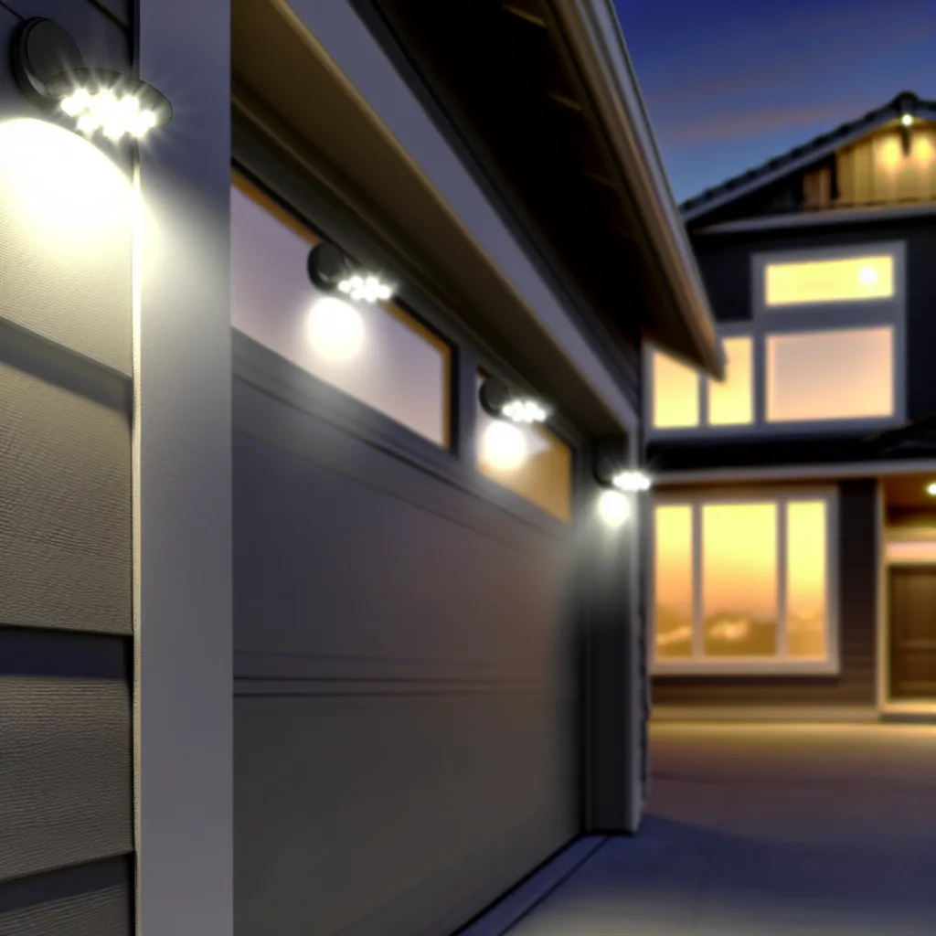 How to Add LED Lighting to Your Garage Door (Simple Magnet Hack!)